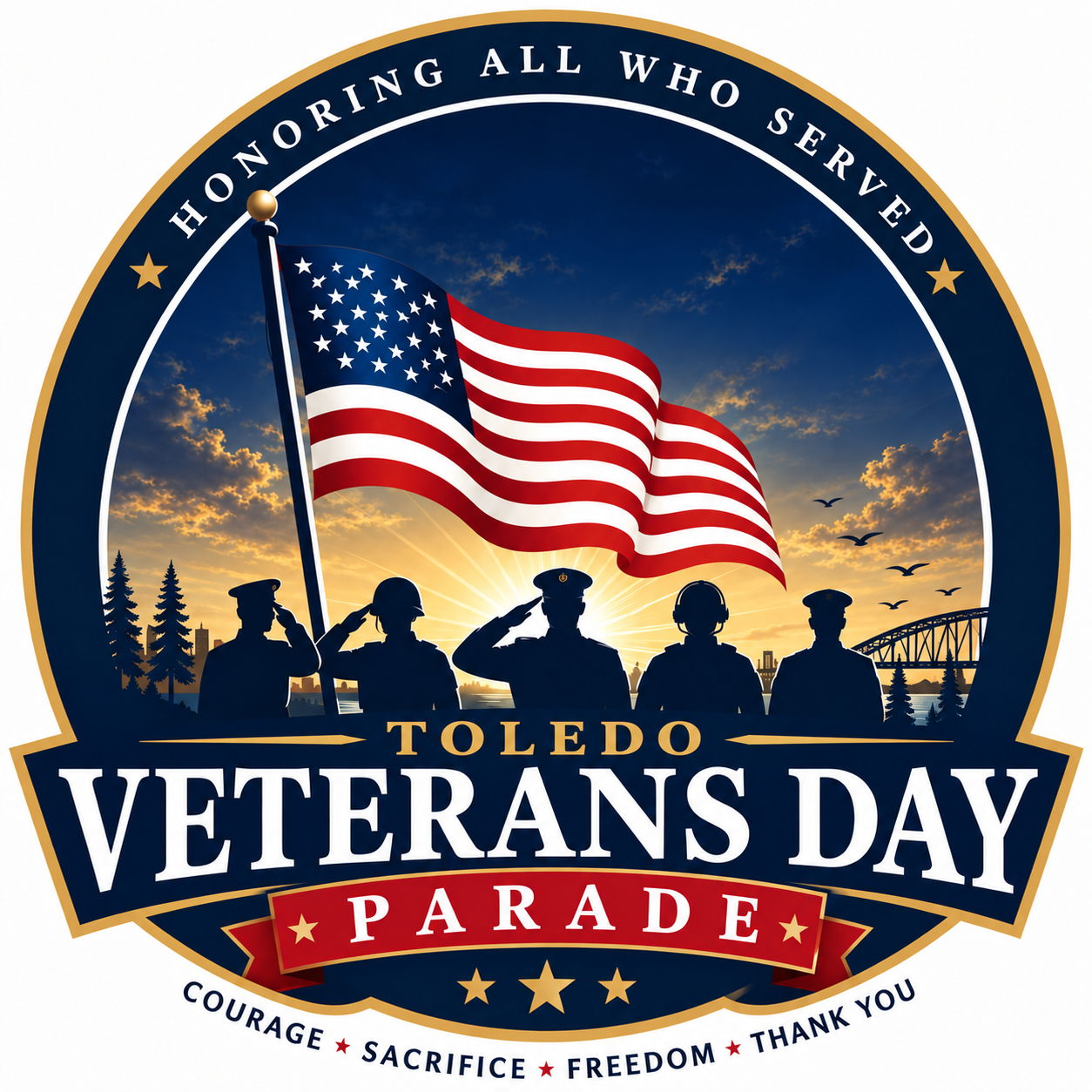 Toledo Veterans Day Parade — honoring all who served